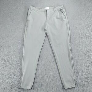 Tailored Athlete Pants Mens XL Gray Everyday Tech Trouser Jogger Stretch Travel